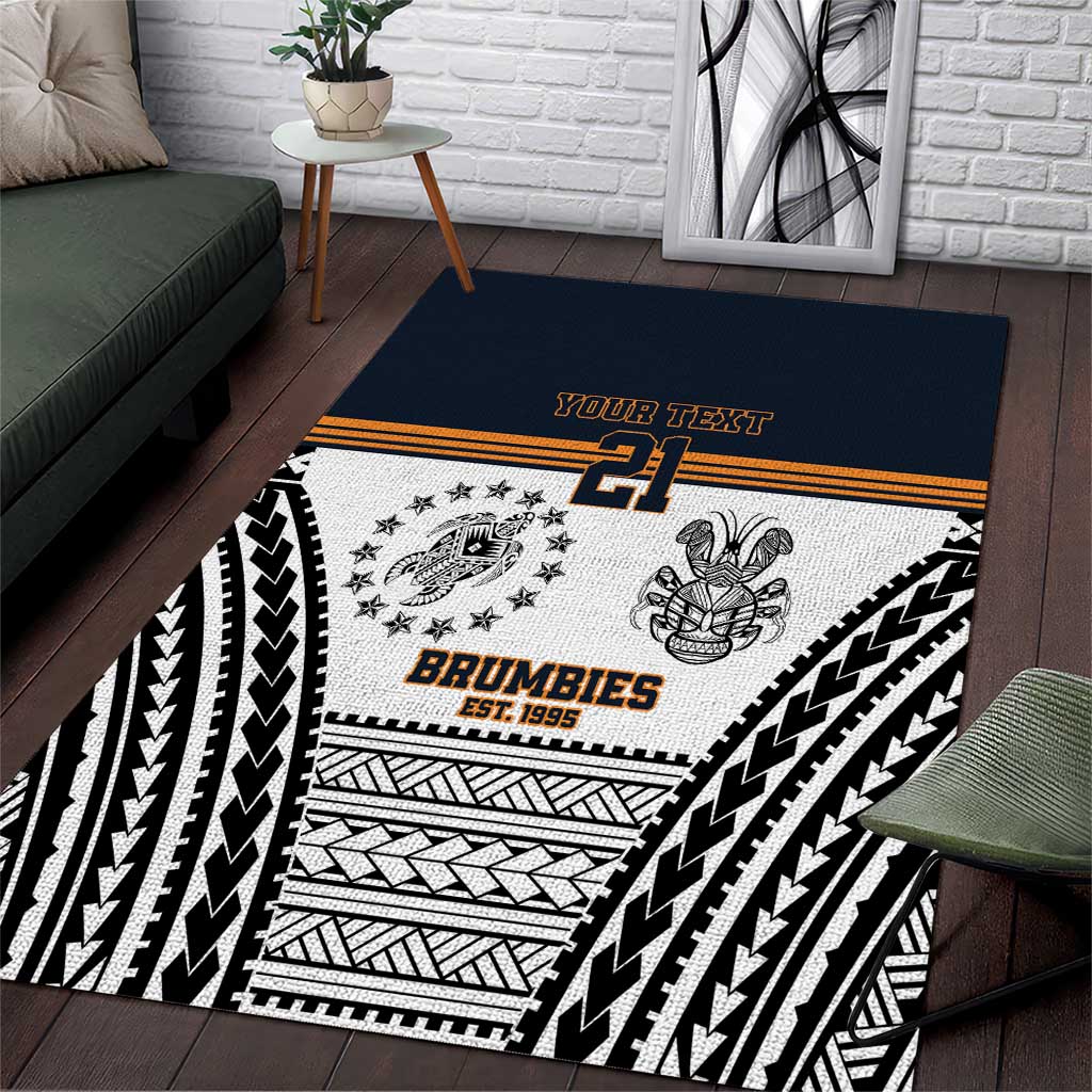 Australia Rugby Pacific Custom Area Rug 2003 Brumby Vintage Old