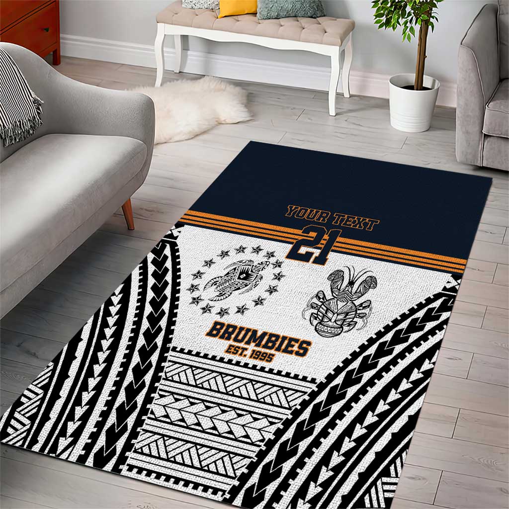Australia Rugby Pacific Custom Area Rug 2003 Brumby Vintage Old