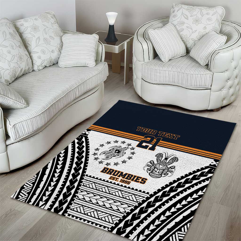 Australia Rugby Pacific Custom Area Rug 2003 Brumby Vintage Old