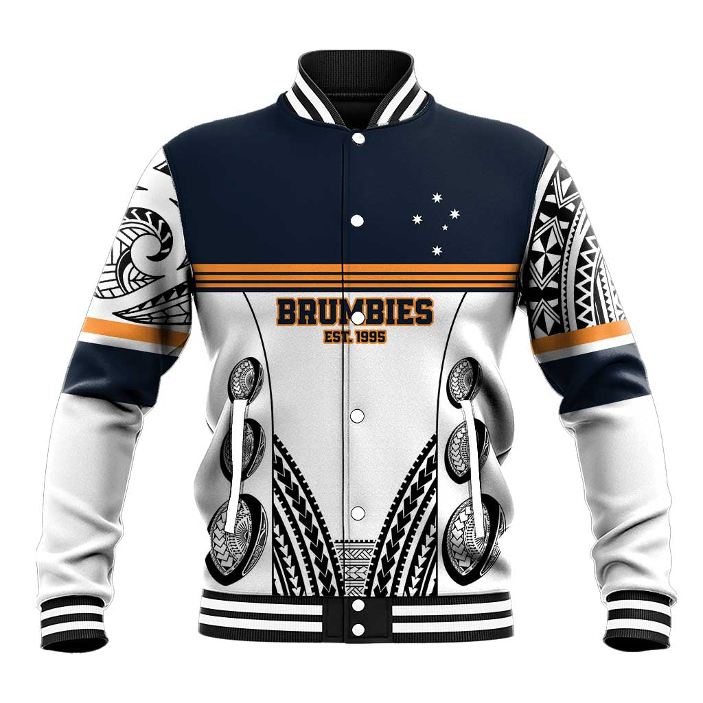Australia Rugby Pacific Custom Baseball Jacket 2003 Brumby Vintage Old