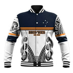 Australia Rugby Pacific Custom Baseball Jacket 2003 Brumby Vintage Old