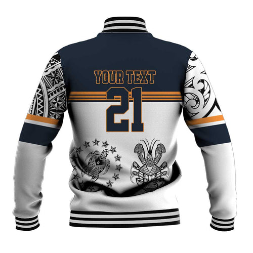 Australia Rugby Pacific Custom Baseball Jacket 2003 Brumby Vintage Old
