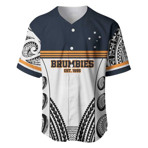 Australia Rugby Pacific Custom Baseball Jersey 2003 Brumby Vintage Old