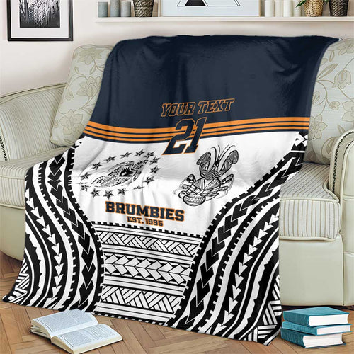 Australia Rugby Pacific Custom Blanket 2003 Brumby Vintage Old