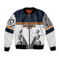 Australia Rugby Pacific Custom Bomber Jacket 2003 Brumby Vintage Old