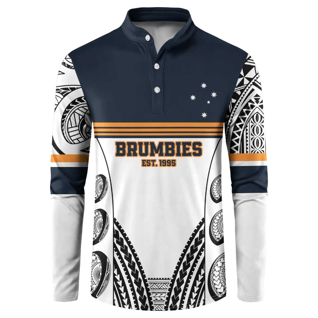 Australia Rugby Pacific Custom Button Sweatshirt 2003 Brumby Vintage Old