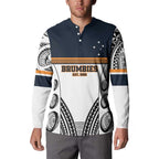 Australia Rugby Pacific Custom Button Sweatshirt 2003 Brumby Vintage Old