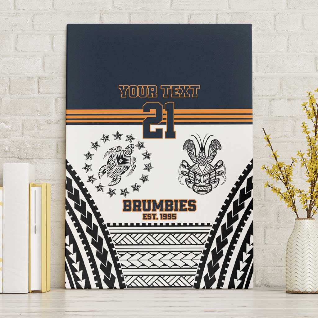 Australia Rugby Pacific Custom Canvas Wall Art 2003 Brumby Vintage Old