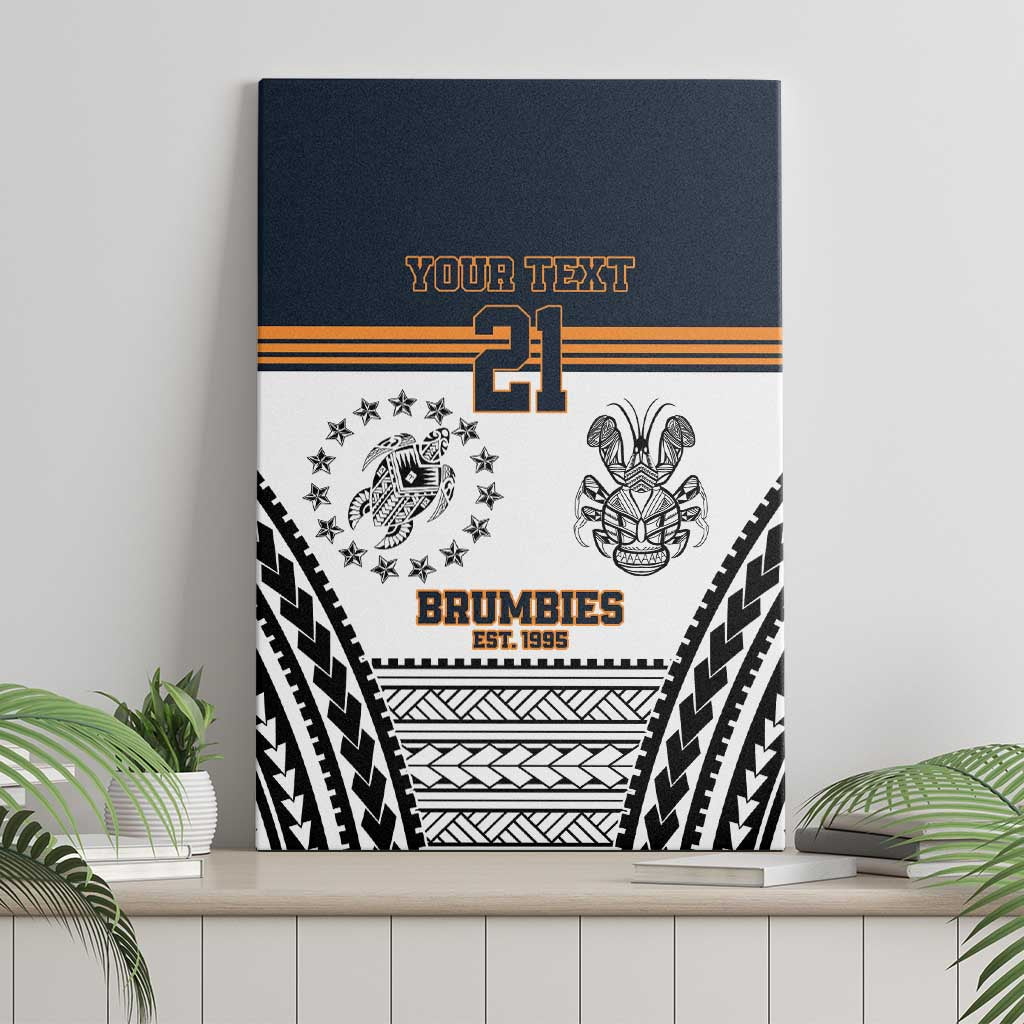 Australia Rugby Pacific Custom Canvas Wall Art 2003 Brumby Vintage Old