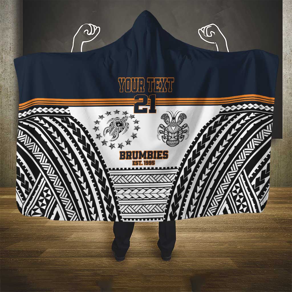 Australia Rugby Pacific Custom Hooded Blanket 2003 Brumby Vintage Old