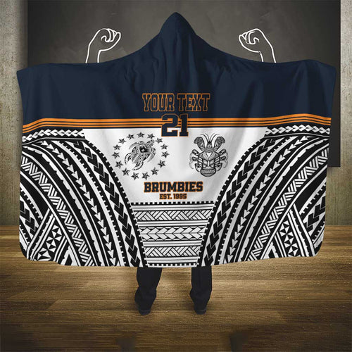 Australia Rugby Pacific Custom Hooded Blanket 2003 Brumby Vintage Old