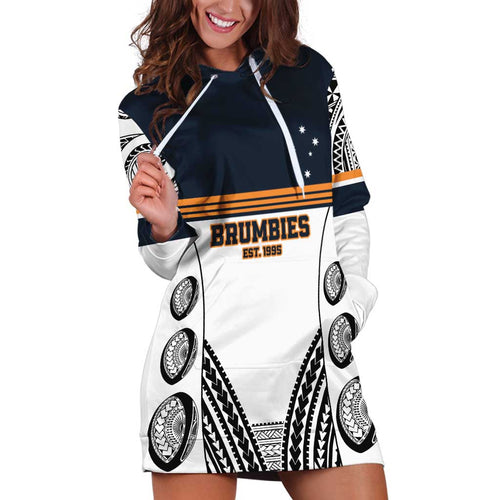 Australia Rugby Pacific Custom Hoodie Dress 2003 Brumby Vintage Old