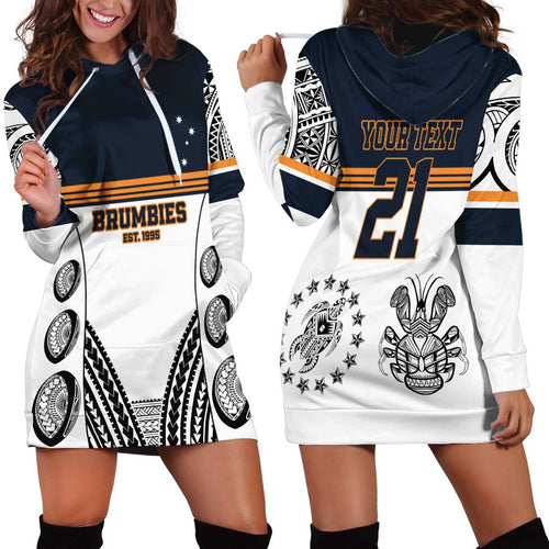 Australia Rugby Pacific Custom Hoodie Dress 2003 Brumby Vintage Old