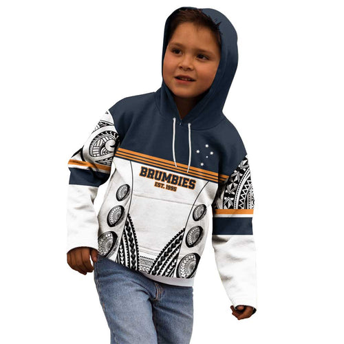 Australia Rugby Pacific Custom Kid Hoodie 2003 Brumby Vintage Old