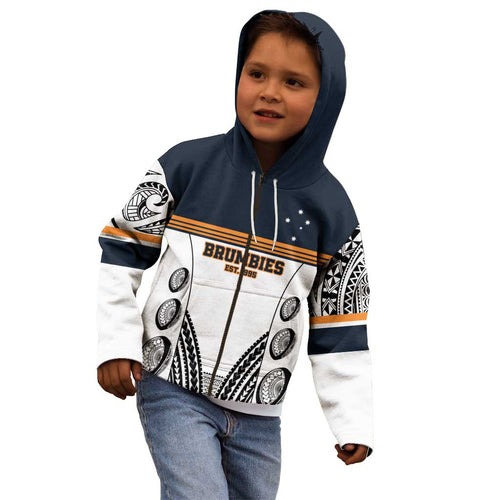 Australia Rugby Pacific Custom Kid Hoodie 2003 Brumby Vintage Old