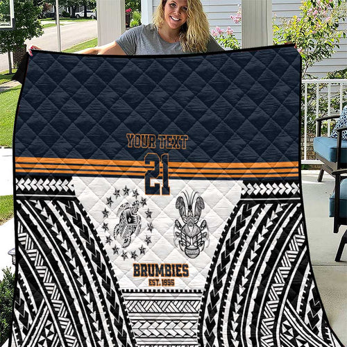 Australia Rugby Pacific Custom Quilt 2003 Brumby Vintage Old