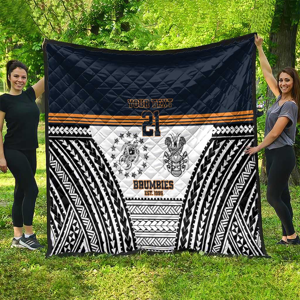 Australia Rugby Pacific Custom Quilt 2003 Brumby Vintage Old