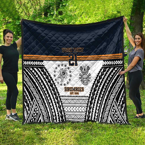 Australia Rugby Pacific Custom Quilt 2003 Brumby Vintage Old