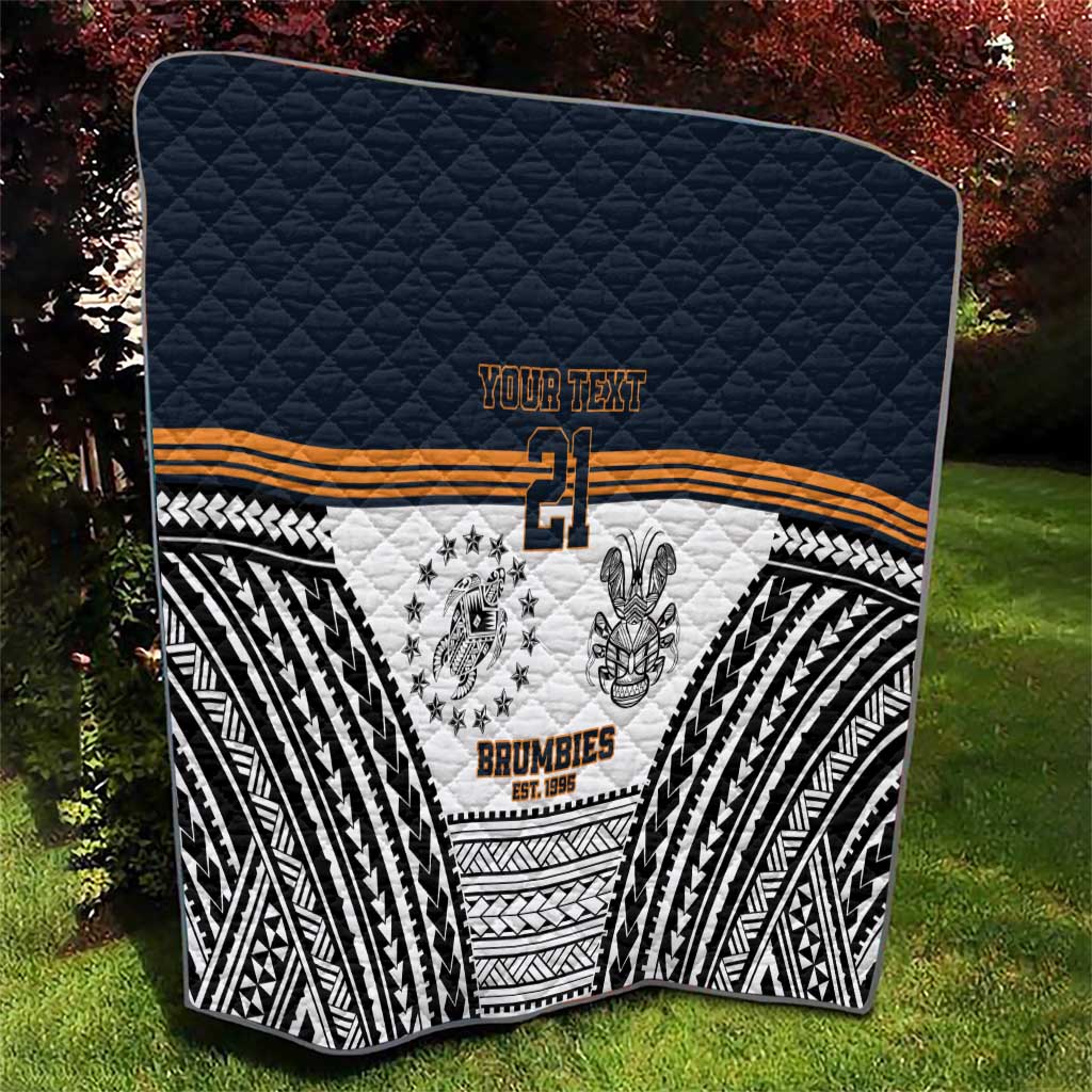Australia Rugby Pacific Custom Quilt 2003 Brumby Vintage Old