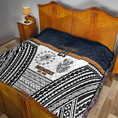 Australia Rugby Pacific Custom Quilt 2003 Brumby Vintage Old