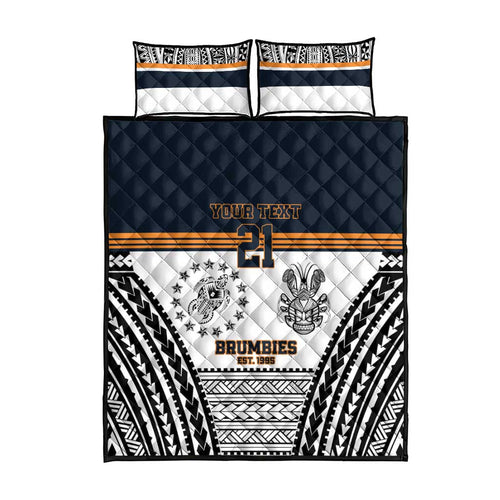 Australia Rugby Pacific Custom Quilt Bed Set 2003 Brumby Vintage Old