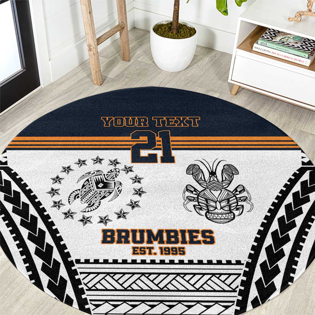 Australia Rugby Pacific Custom Round Carpet 2003 Brumby Vintage Old