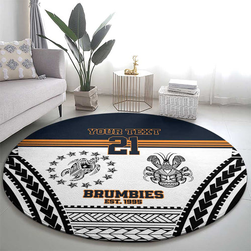 Australia Rugby Pacific Custom Round Carpet 2003 Brumby Vintage Old