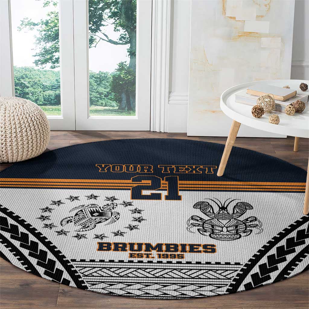 Australia Rugby Pacific Custom Round Carpet 2003 Brumby Vintage Old