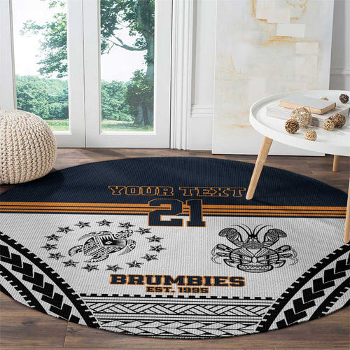 Australia Rugby Pacific Custom Round Carpet 2003 Brumby Vintage Old