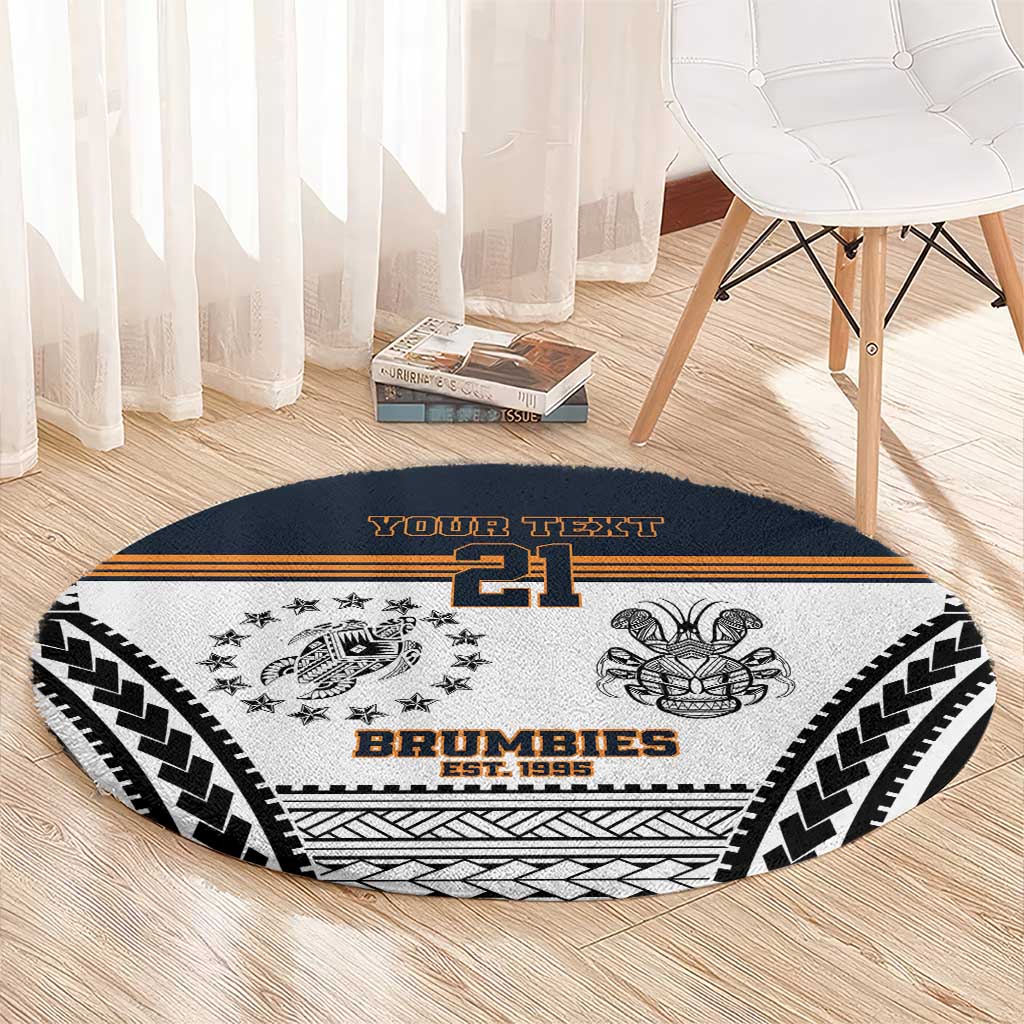 Australia Rugby Pacific Custom Round Carpet 2003 Brumby Vintage Old