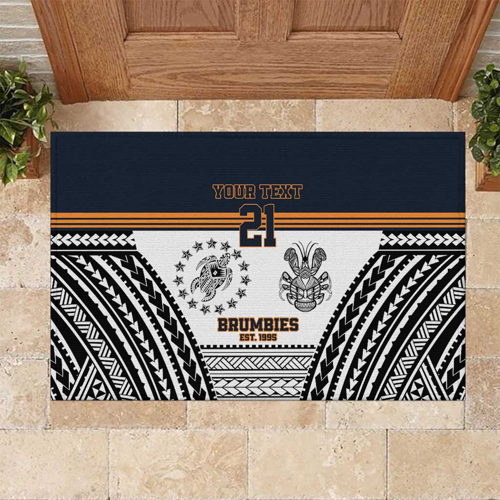 Australia Rugby Pacific Custom Rubber Doormat 2003 Brumby Vintage Old
