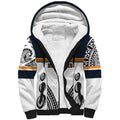 Australia Rugby Pacific Custom Sherpa Hoodie 2003 Brumby Vintage Old