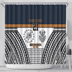 Australia Rugby Pacific Custom Shower Curtain 2003 Brumby Vintage Old