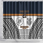 Australia Rugby Pacific Custom Shower Curtain 2003 Brumby Vintage Old