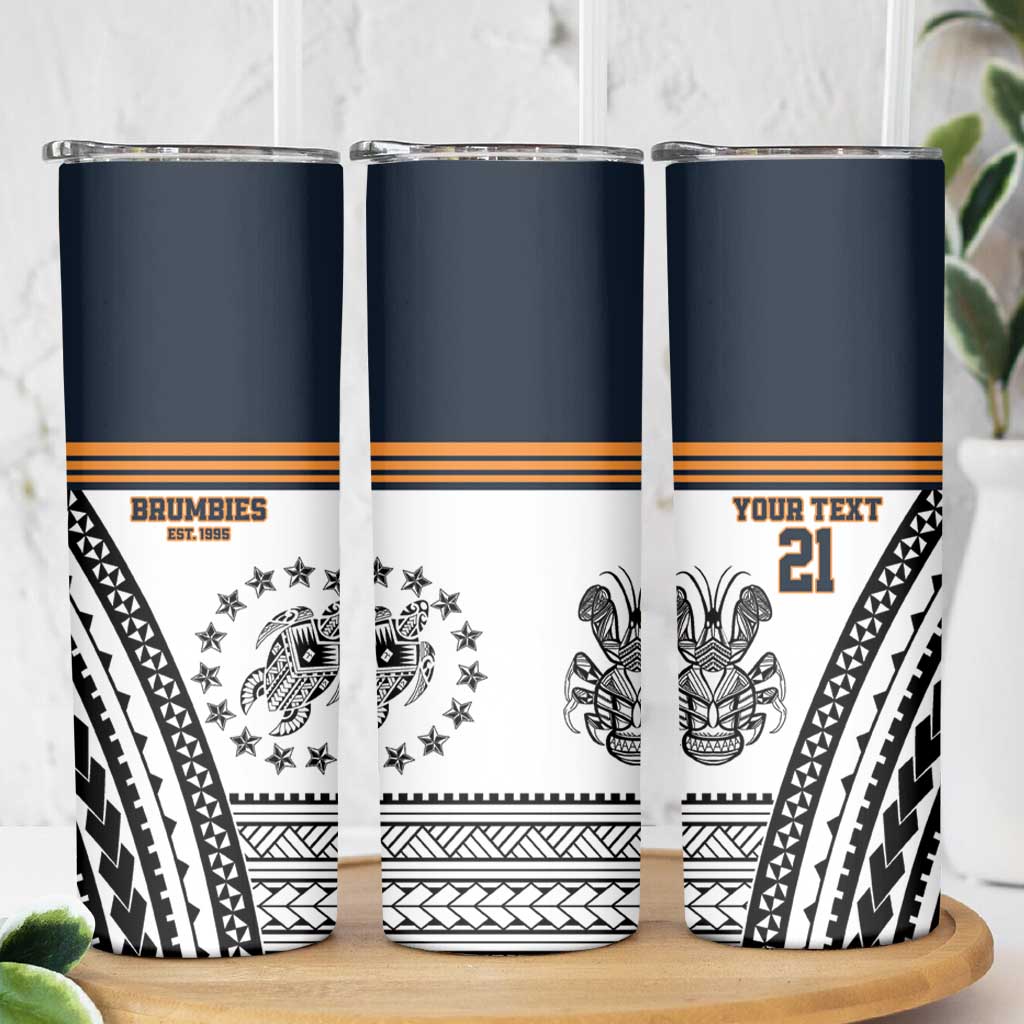 Australia Rugby Pacific Custom Skinny Tumbler 2003 Brumby Vintage Old