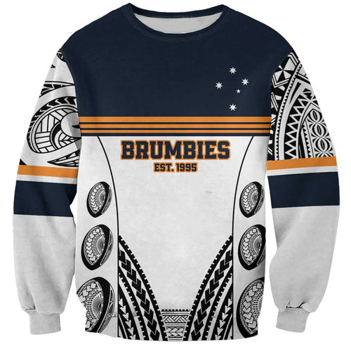 Australia Rugby Pacific Custom Sweatshirt 2003 Brumby Vintage Old