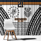 Australia Rugby Pacific Custom Window Curtain 2003 Brumby Vintage Old