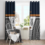 Australia Rugby Pacific Custom Window Curtain 2003 Brumby Vintage Old