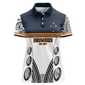 Australia Rugby Pacific Custom Women Polo Shirt 2003 Brumby Vintage Old