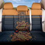 Australia Rugby Pacific Custom Back Car Seat Cover Super Brumby Aboriginal Dot Art