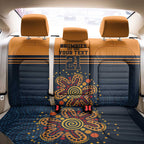 Australia Rugby Pacific Custom Back Car Seat Cover Super Brumby Aboriginal Dot Art