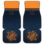 Australia Rugby Pacific Custom Car Mats Super Brumby Aboriginal Dot Art