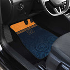 Australia Rugby Pacific Custom Car Mats Super Brumby Aboriginal Dot Art