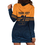 Australia Rugby Pacific Custom Hoodie Dress Super Brumby Aboriginal Dot Art