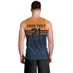 Australia Rugby Pacific Custom Men Tank Top Super Brumby Aboriginal Dot Art