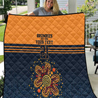 Australia Rugby Pacific Custom Quilt Super Brumby Aboriginal Dot Art