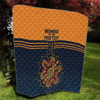 Australia Rugby Pacific Custom Quilt Super Brumby Aboriginal Dot Art