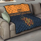 Australia Rugby Pacific Custom Quilt Super Brumby Aboriginal Dot Art