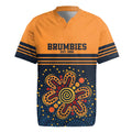 Australia Rugby Pacific Custom Rugby Jersey Super Brumby Aboriginal Dot Art