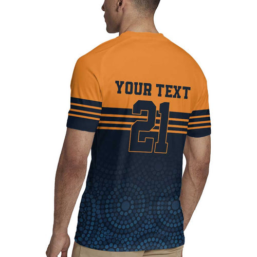 Australia Rugby Pacific Custom Rugby Jersey Super Brumby Aboriginal Dot Art